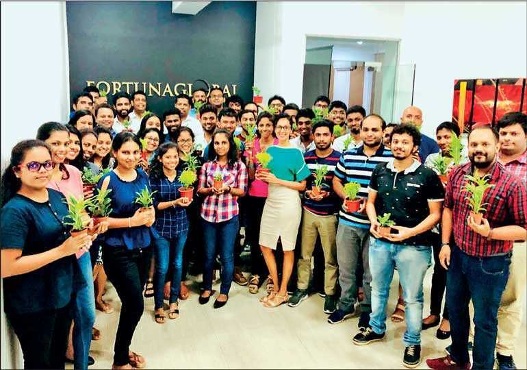 Fortunaglobal joins hands with Green Choice Lanka to launch sustainable CSR project